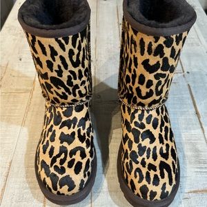 UGG cheetah print boots